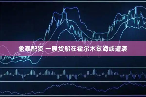 象泰配资 一艘货船在霍尔木兹海峡遭袭