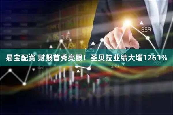 易宝配资 财报首秀亮眼！圣贝拉业绩大增1261%